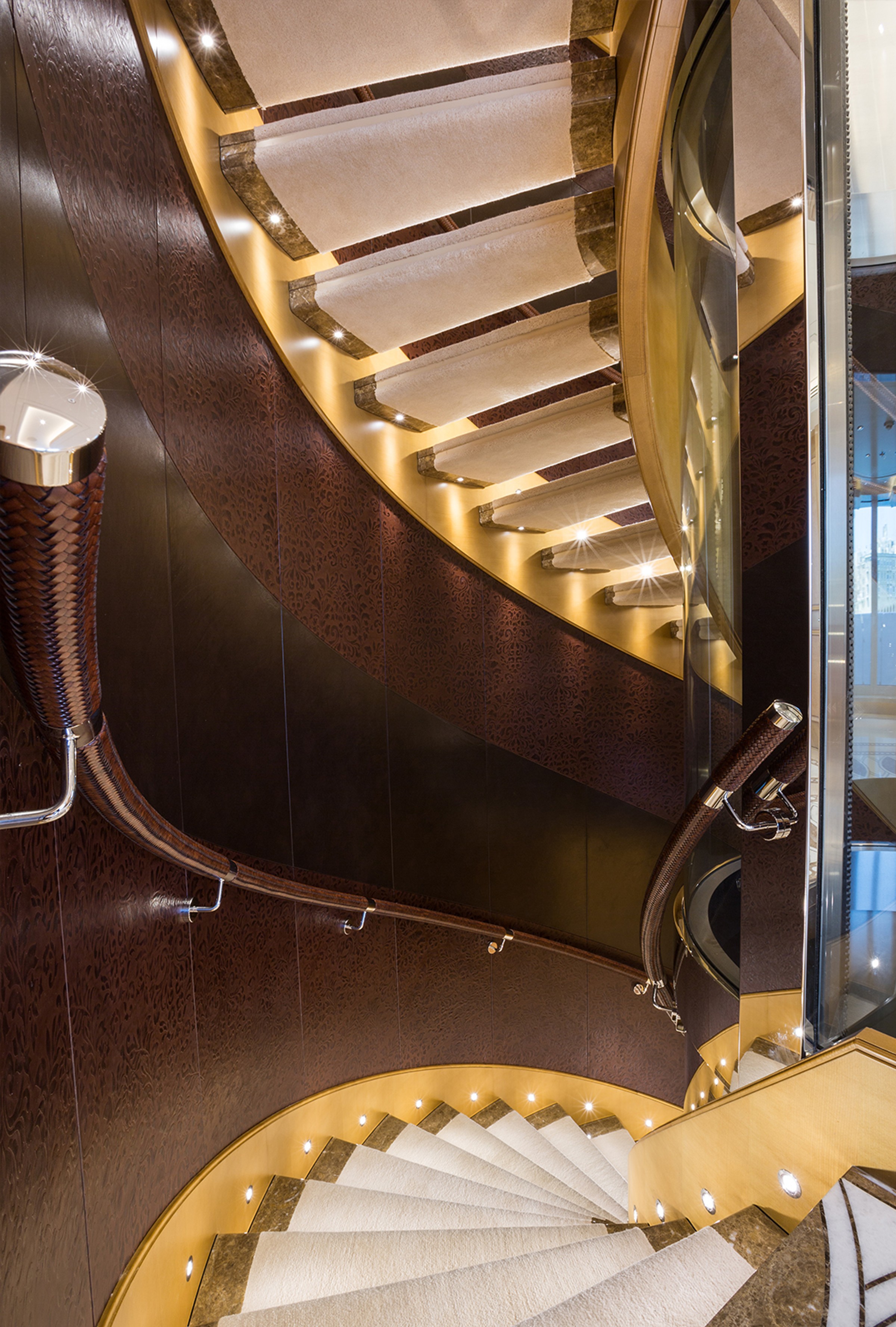 Graceful, 83m new build superyacht, built by Blohm+Voss, designed by H2 Yacht Design — photograph 19