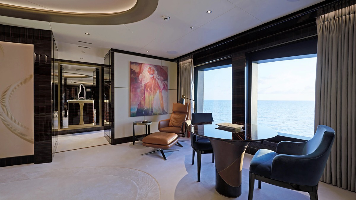 Arrow, 75m new build superyacht, built by Feadship, designed by H2 Yacht Design — photograph 23