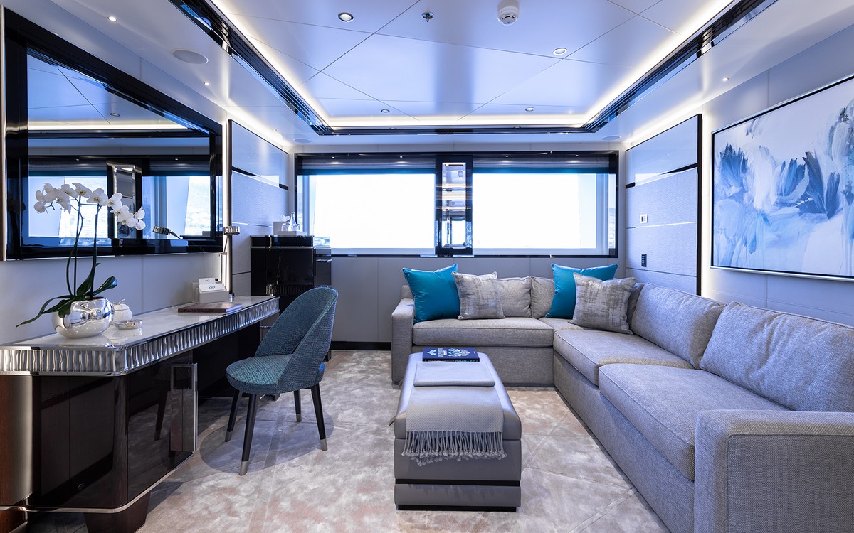 Go, 77m new build superyacht, built by Turquoise Yachts, designed by H2 Yacht Design — photograph 23
