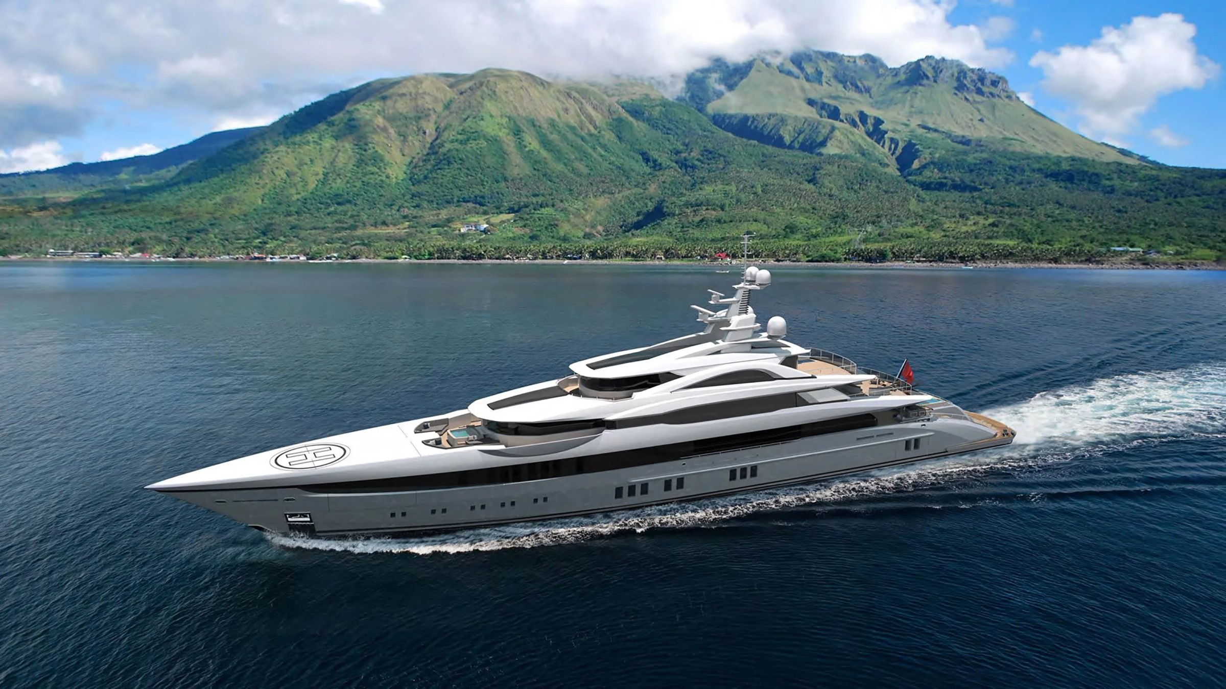 Al Reem, 80m new build superyacht, built by Bilgin Yachts, designed by H2 Yacht Design