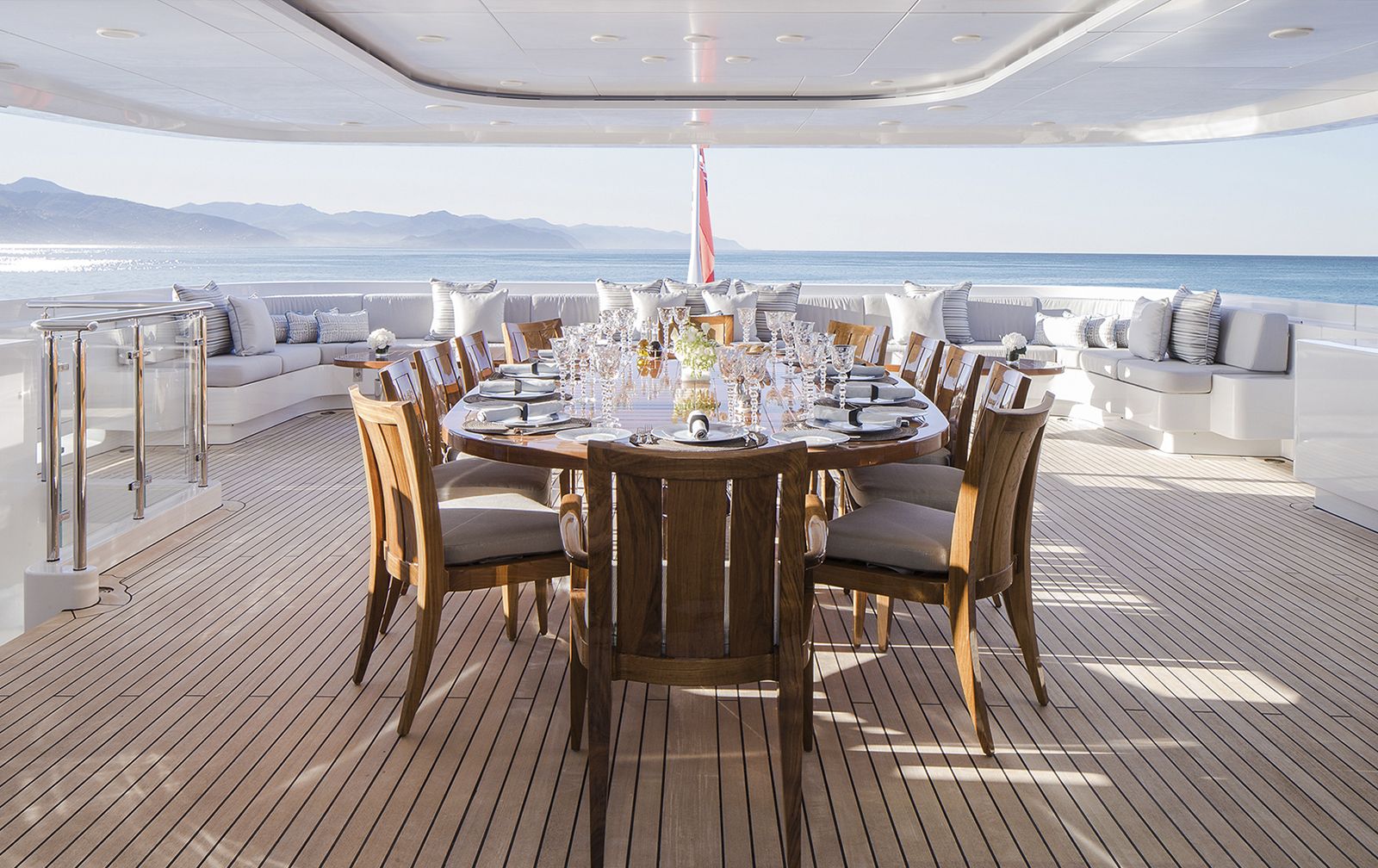 Turquoise, 55m superyacht refit, built by Amico, designed by H2 Yacht Design — photograph 2