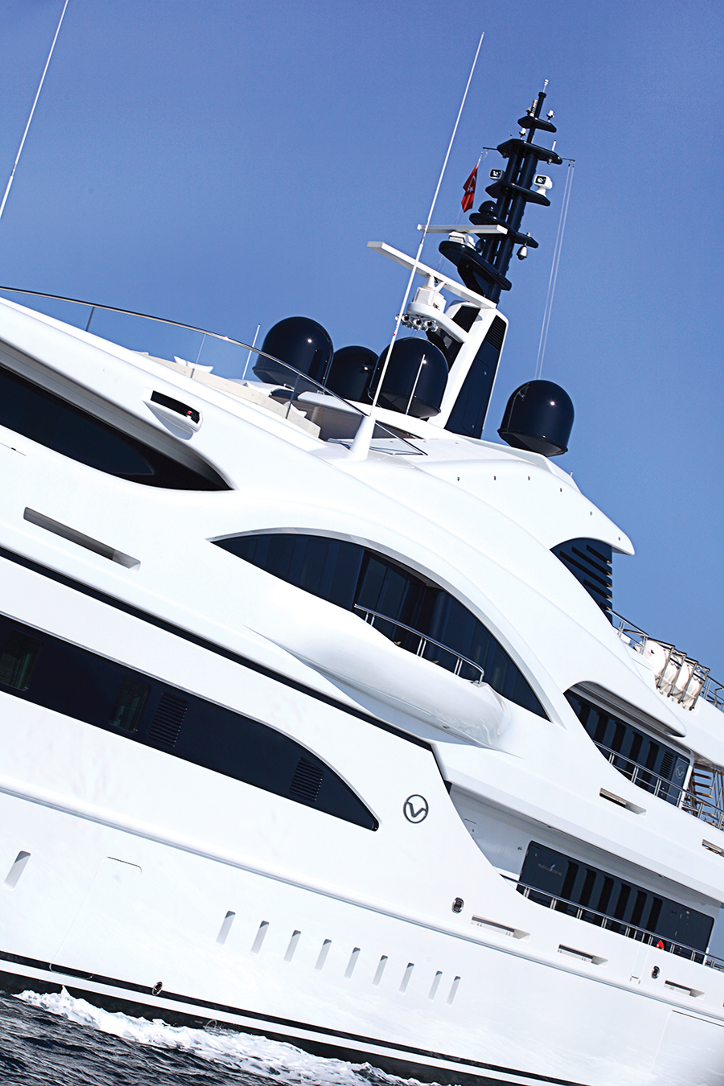 Vicky, 72.4m new build superyacht, built by Proteksan, designed by H2 Yacht Design — photograph 4