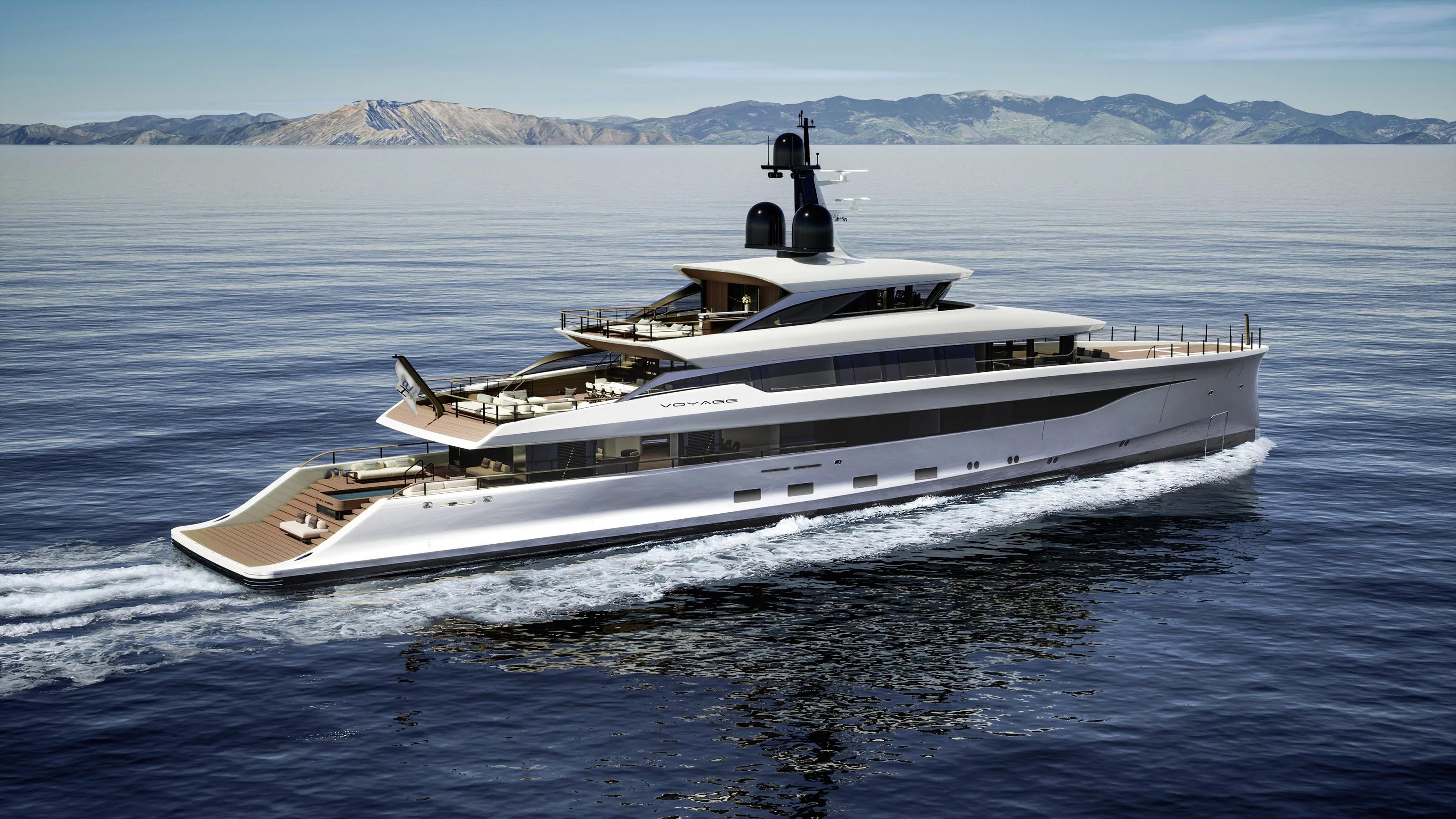 Voyage, 56.5m superyacht concept, designed by H2 Yacht Design — photograph 2