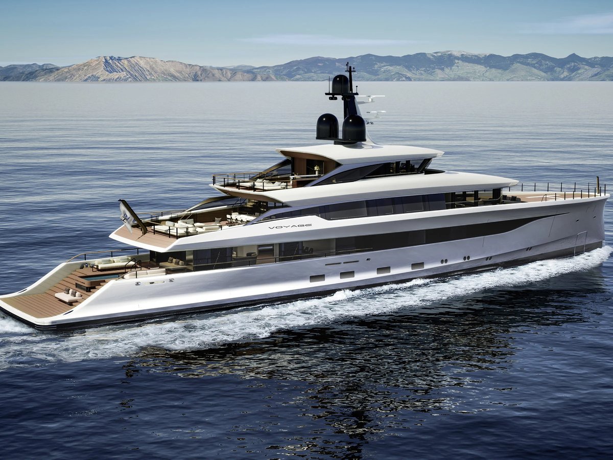 Voyage, 56.5m superyacht concept, designed by H2 Yacht Design — photograph 2