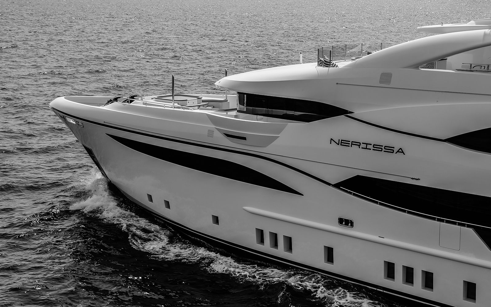 Nerissa, 47.5m new build superyacht, built by Bilgin Yachts, designed by H2 Yacht Design — photograph 2
