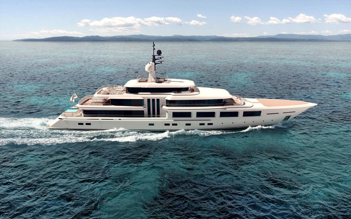 Barracuda I, 74m superyacht concept, designed by H2 Yacht Design — photograph 6