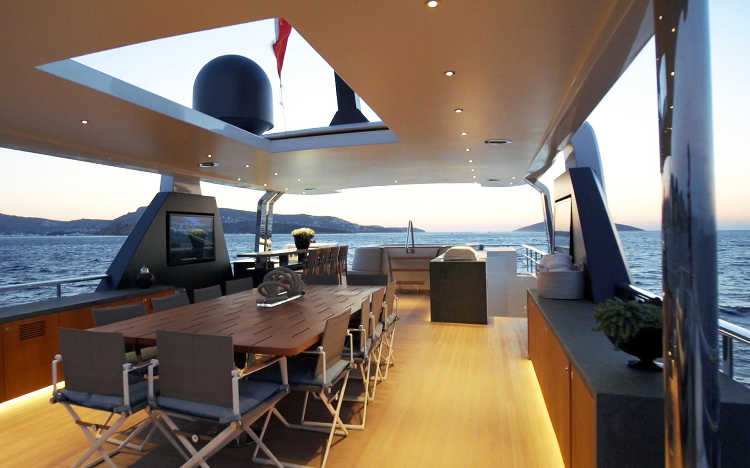 Andreika, 32.3m new build superyacht, built by Alpha Custom Yacht, designed by H2 Yacht Design — photograph 7