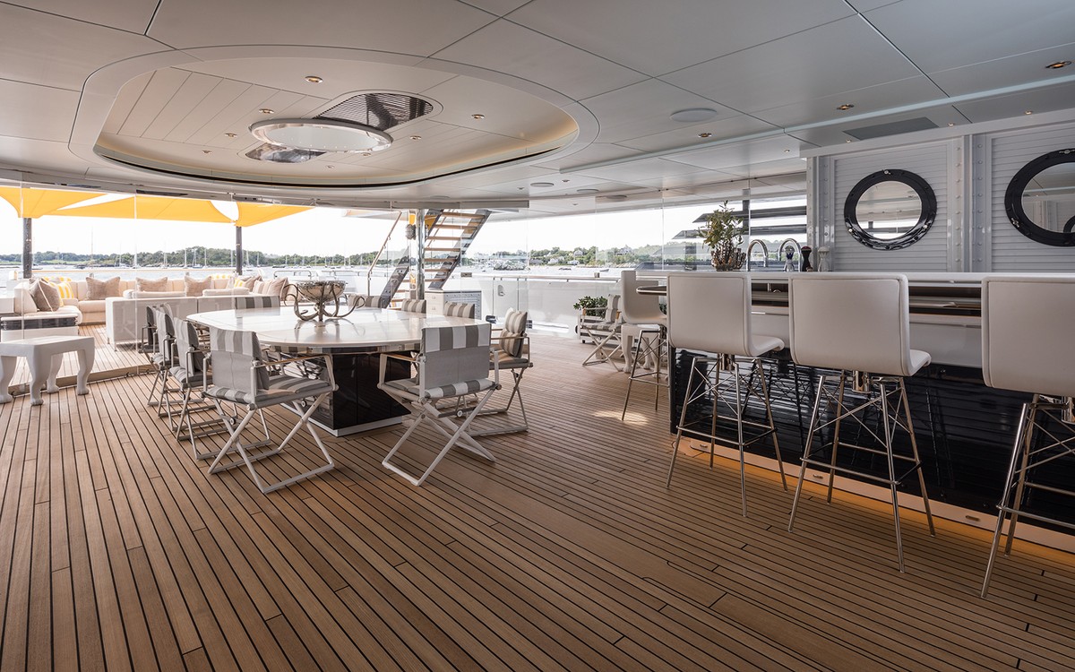 Scout, 64m new build superyacht, built by Hakvoort, designed by H2 Yacht Design — photograph 11