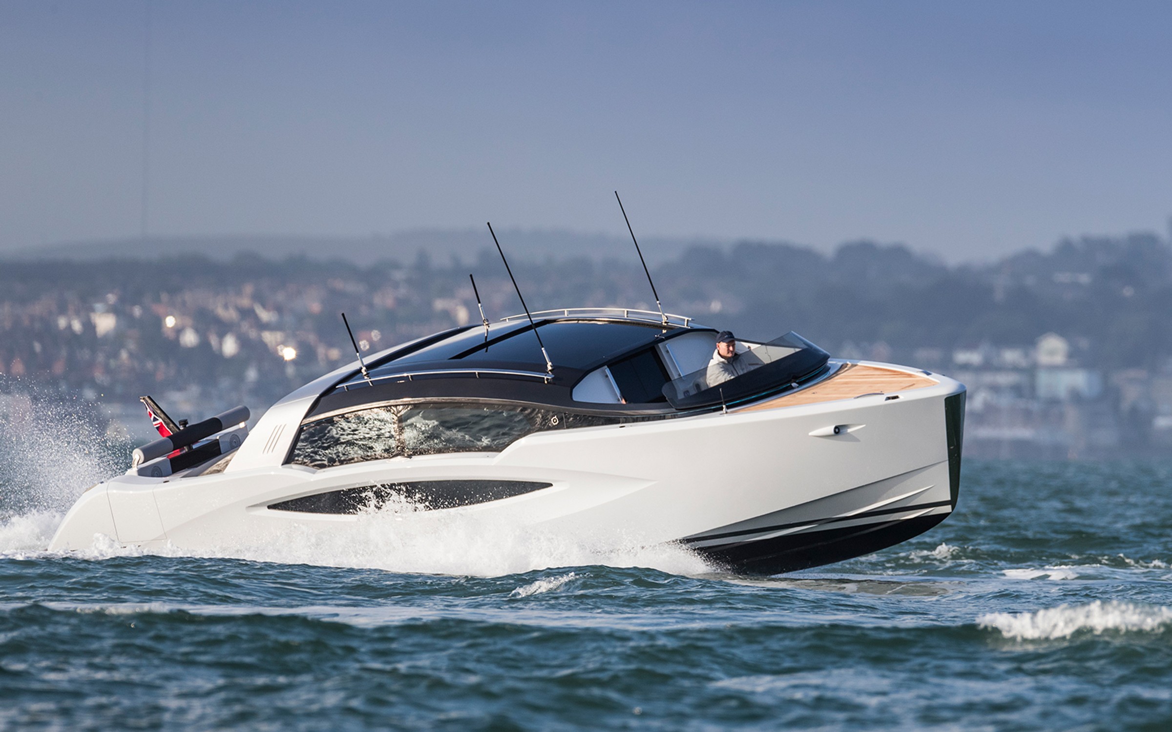 Al Lusail – Closed Limo Tender, 11.2m yacht tender, built by Compass Tenders, designed by H2 Yacht Design — photograph 4