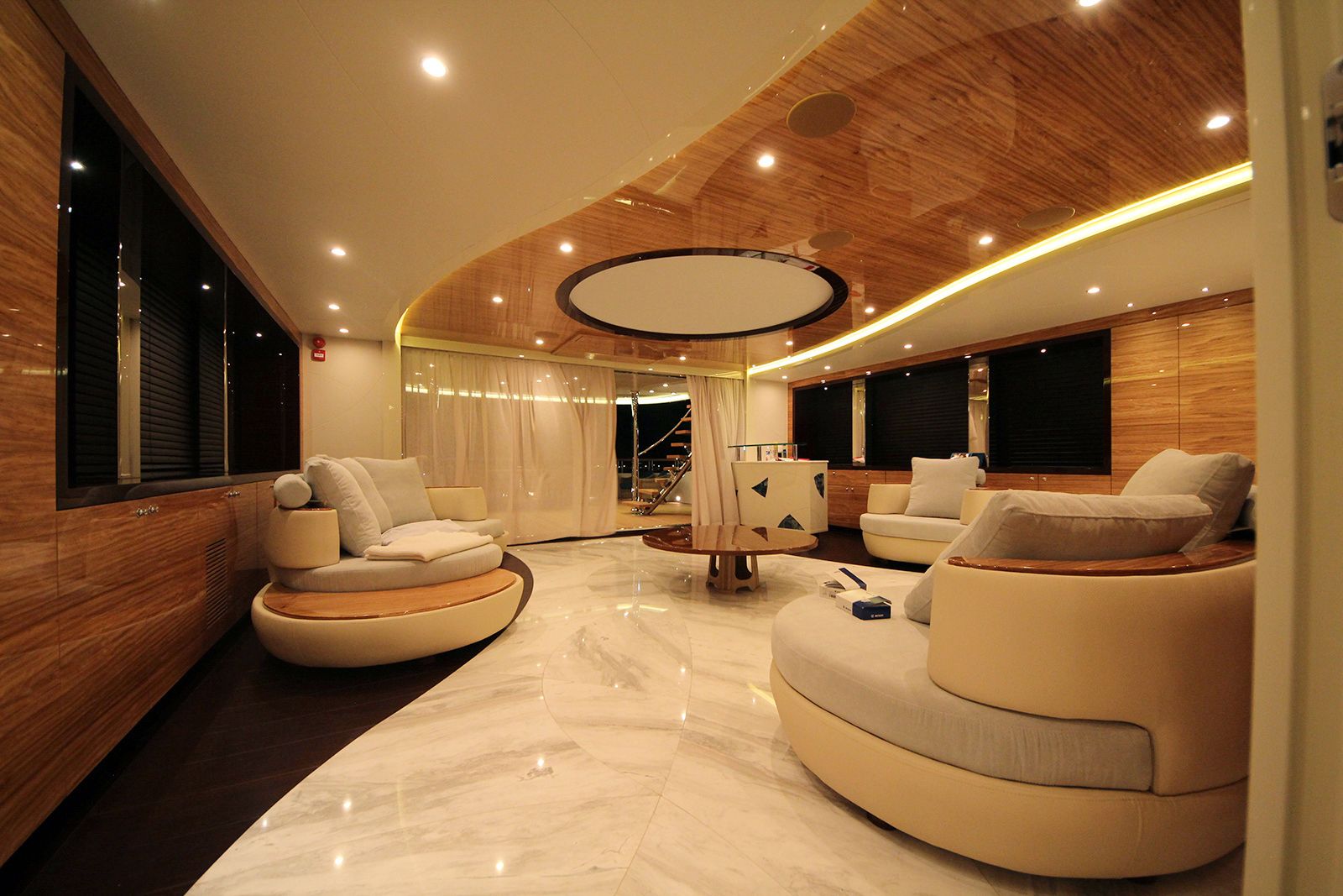 Elada, 45m new build superyacht, built by Bilgin Yachts, designed by H2 Yacht Design — photograph 2