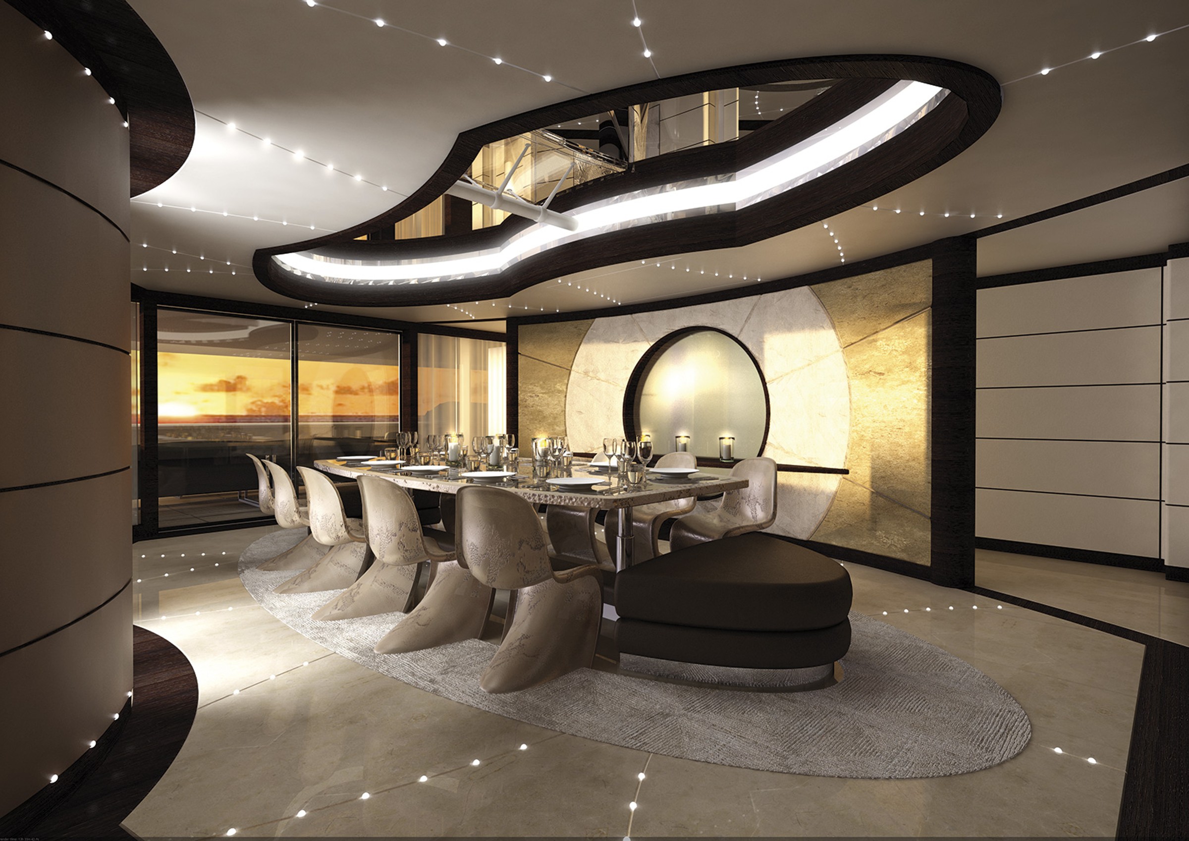 Mars, 90.00m superyacht concept, designed by H2 Yacht Design — photograph 4