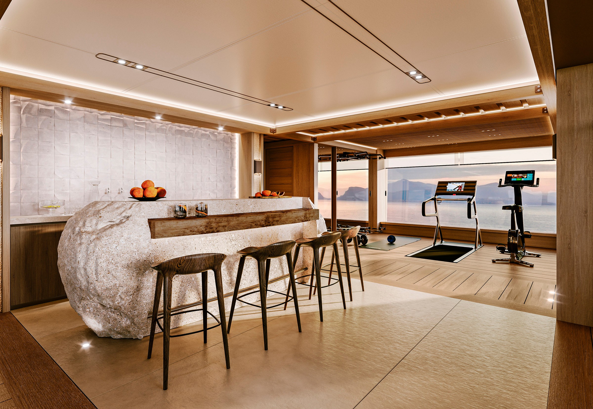 CASA, 80m superyacht concept, designed by H2 Yacht Design — photograph 13
