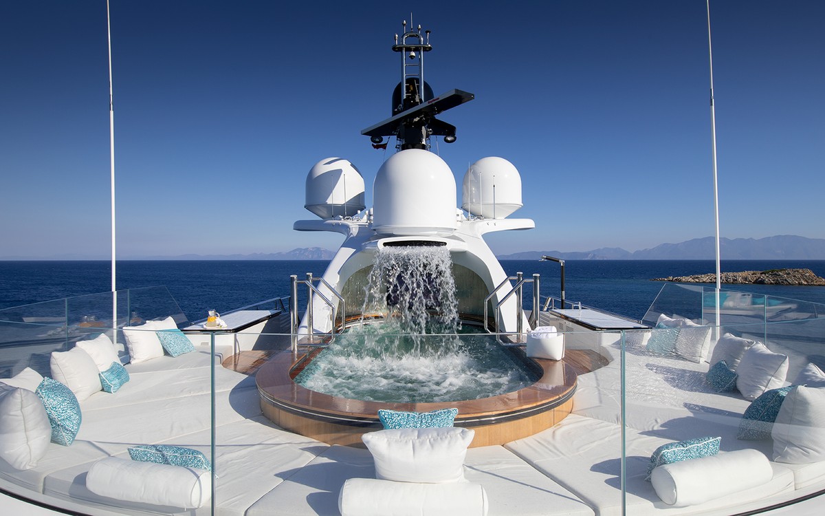Go, 77m new build superyacht, built by Turquoise Yachts, designed by H2 Yacht Design — photograph 8