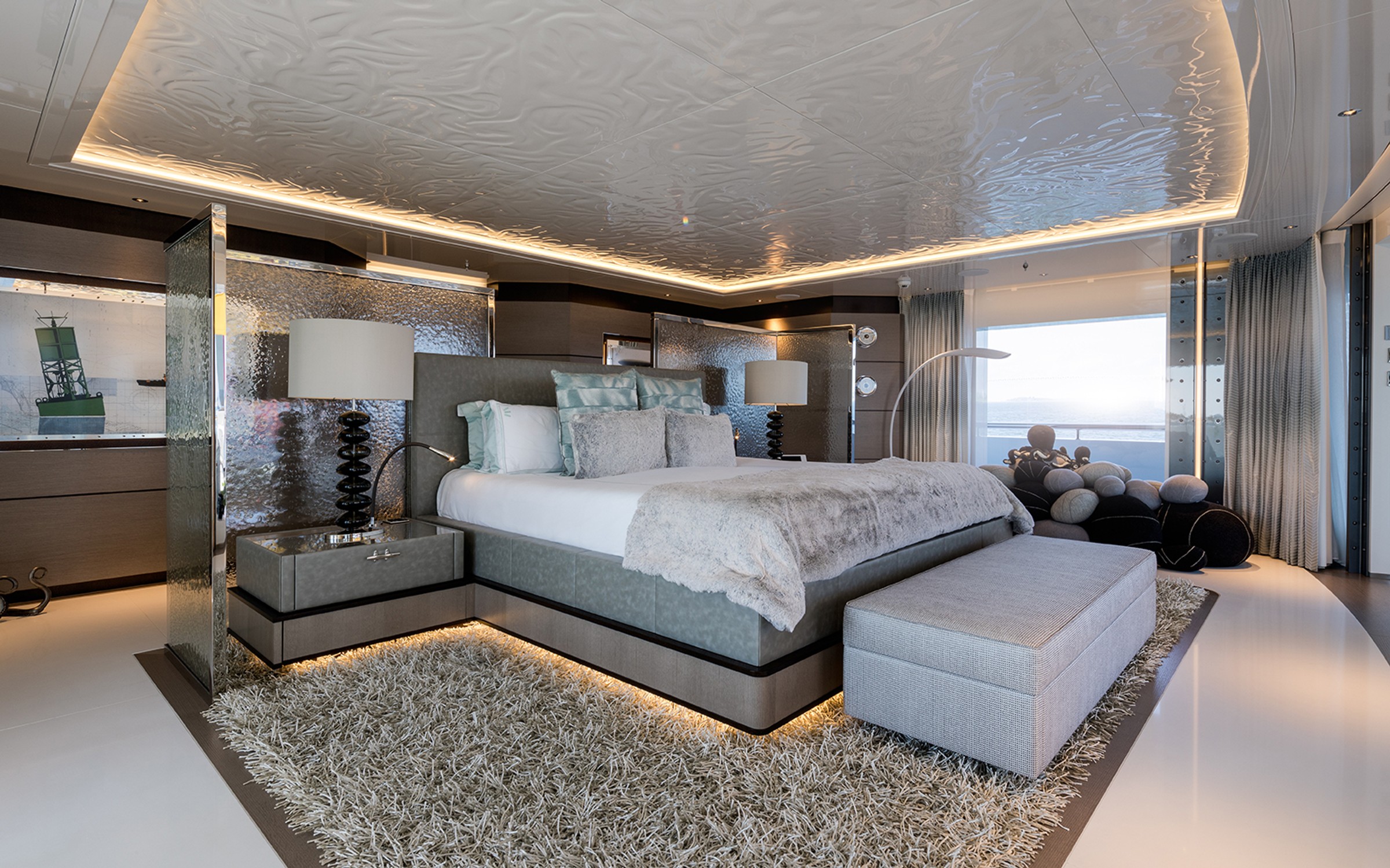 Scout, 64m new build superyacht, built by Hakvoort, designed by H2 Yacht Design — photograph 22
