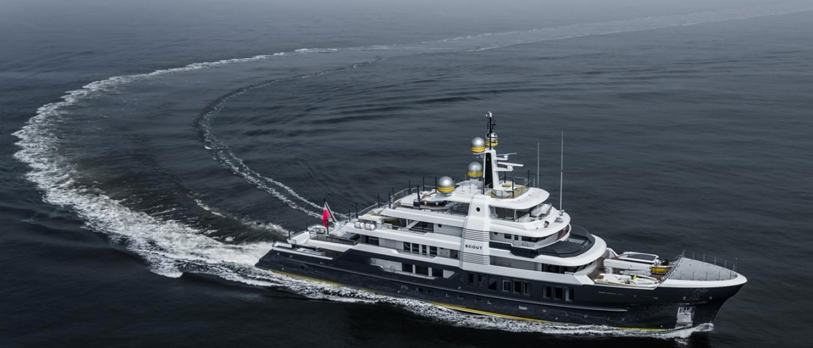 Scout, 64m new build superyacht, built by Hakvoort, designed by H2 Yacht Design