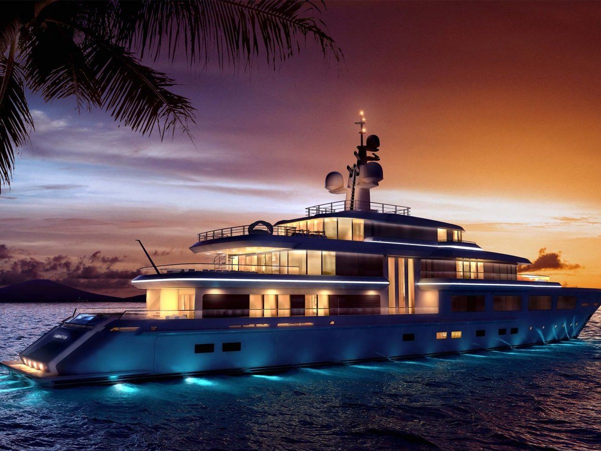 Barracuda I, 74m superyacht concept, designed by H2 Yacht Design — photograph 1