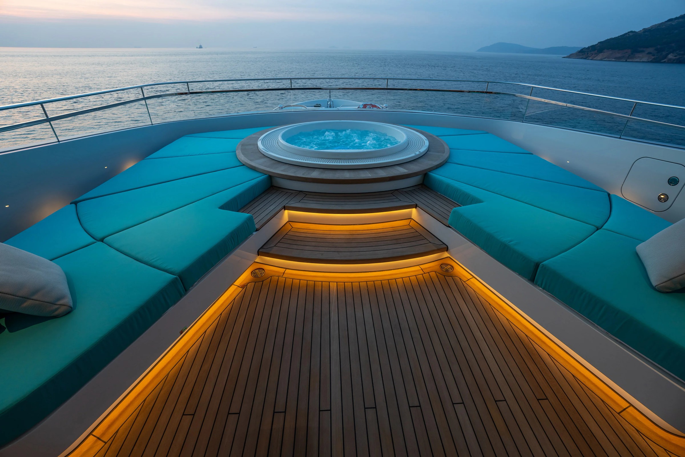 Jewels, 52.5m new build superyacht, built by Turquoise Yachts, designed by H2 Yacht Design — photograph 34