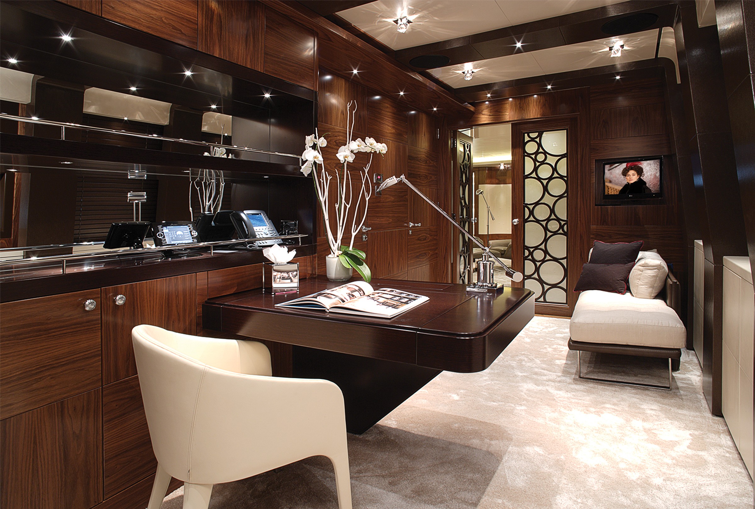 Vicky, 72.4m new build superyacht, built by Proteksan, designed by H2 Yacht Design — photograph 22