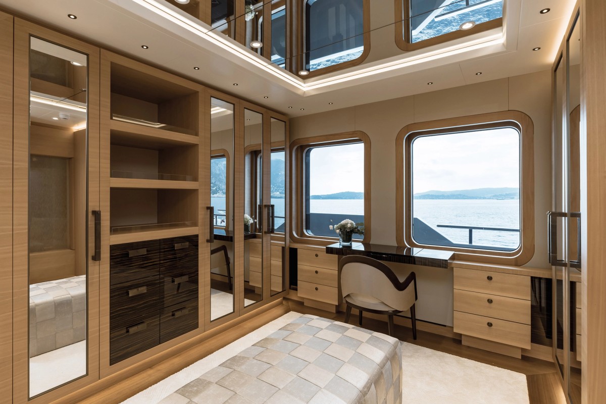 Victorious, 85m new build superyacht, built by AKYACHT, designed by H2 Yacht Design — photograph 29