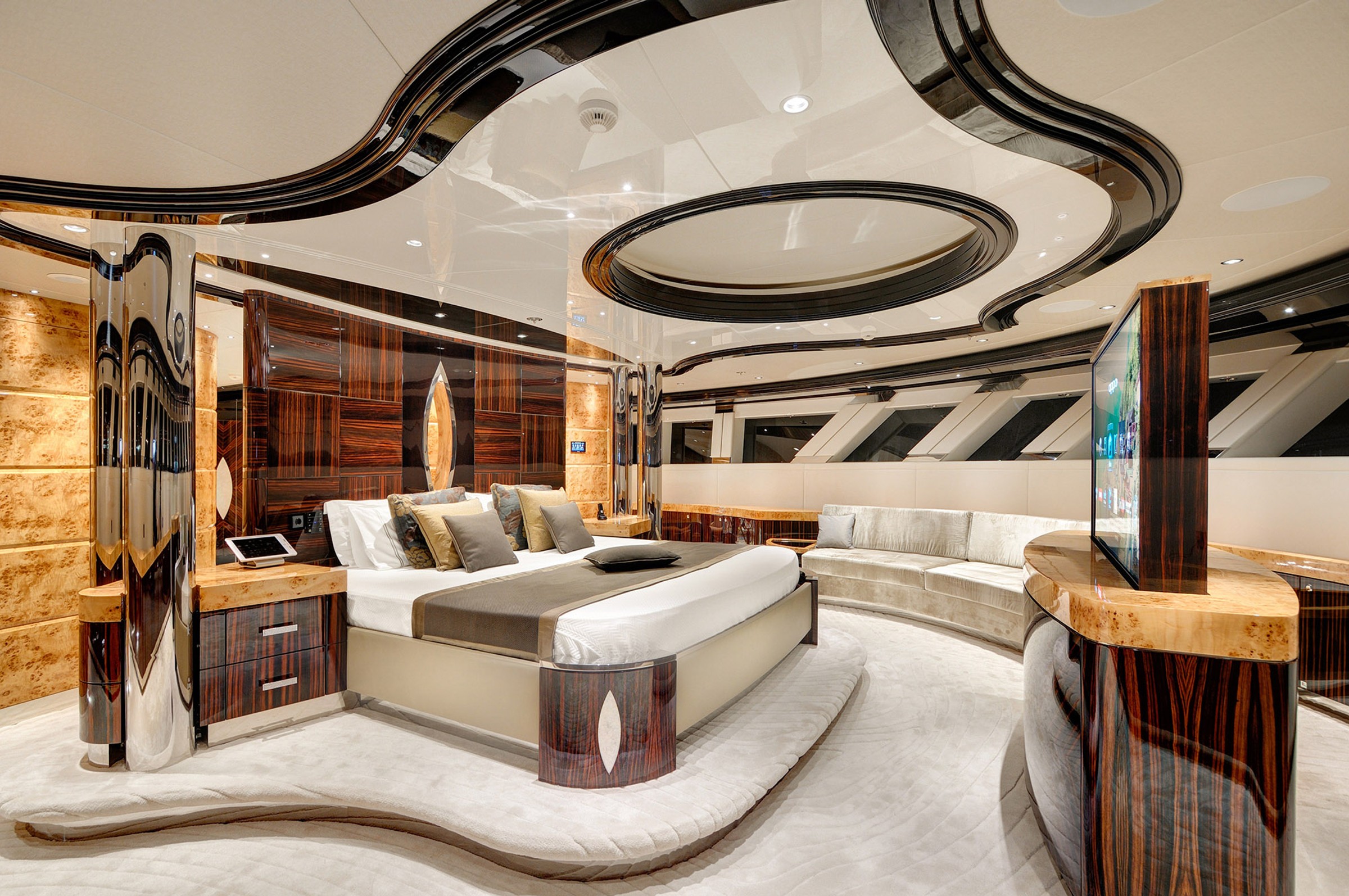 Victoria, 71m new build superyacht, built by AES Yacht, designed by H2 Yacht Design — photograph 4
