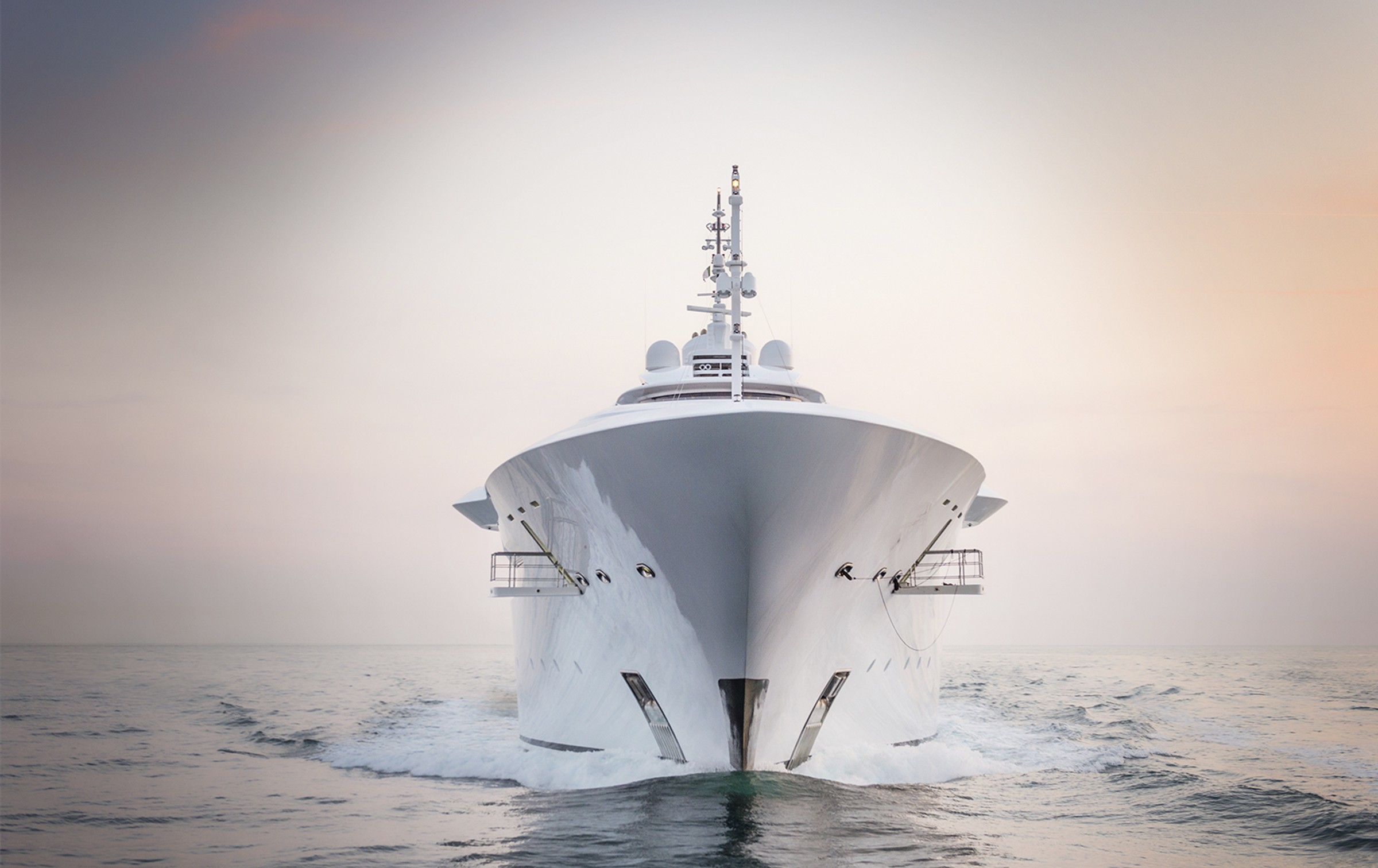 Maryah, 125m new build superyacht, built by Elefsis Shipyard, designed by H2 Yacht Design — photograph 1