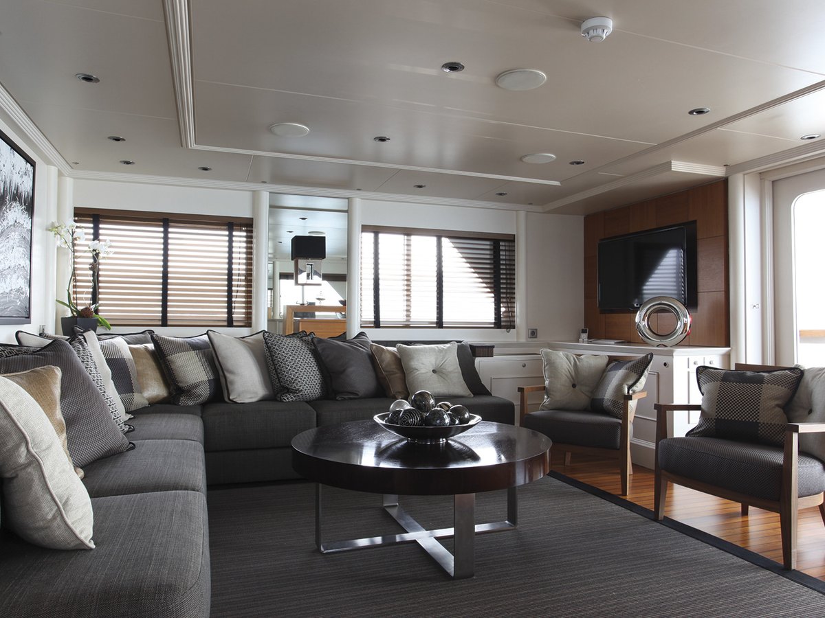 Mary Jean, 49m superyacht refit, built by Astilleros, designed by H2 Yacht Design — photograph 2
