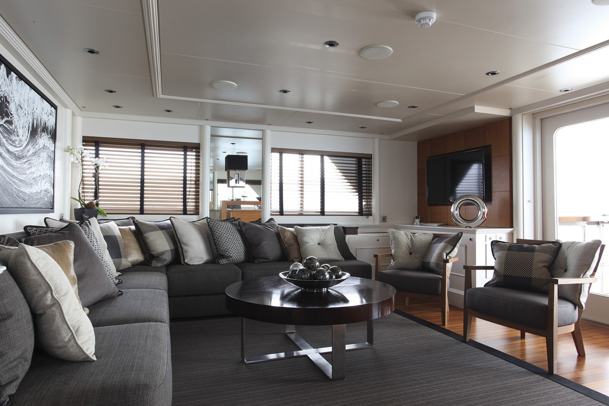 Mary Jean, 49m superyacht refit, built by Astilleros, designed by H2 Yacht Design — photograph 2