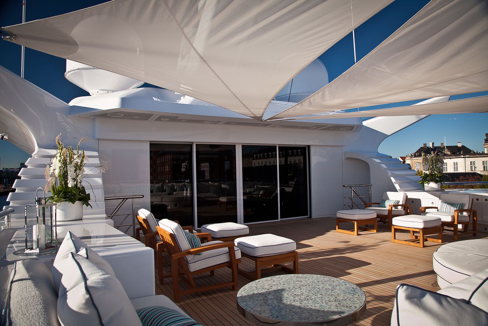 Odessa II, 73.8m new build superyacht, built by Nobiskrug, designed by H2 Yacht Design