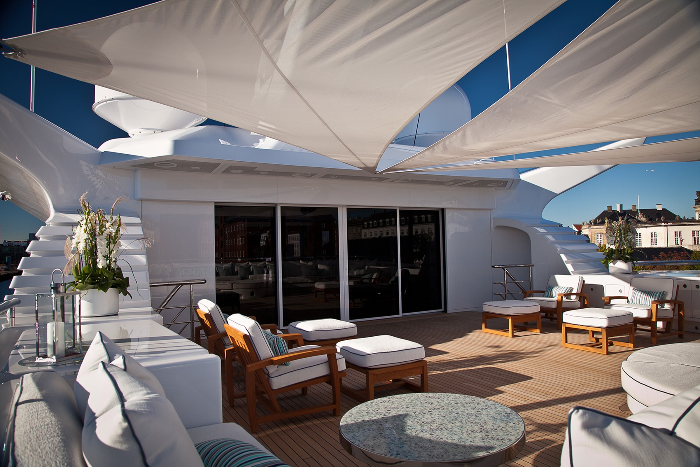 Odessa II, 73.8m new build superyacht, built by Nobiskrug, designed by H2 Yacht Design
