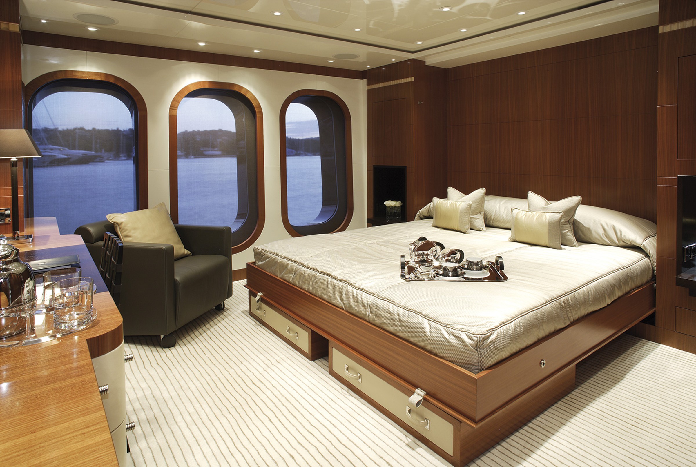 Sequel P, 55m new build superyacht, built by Proteksan, designed by H2 Yacht Design — photograph 7