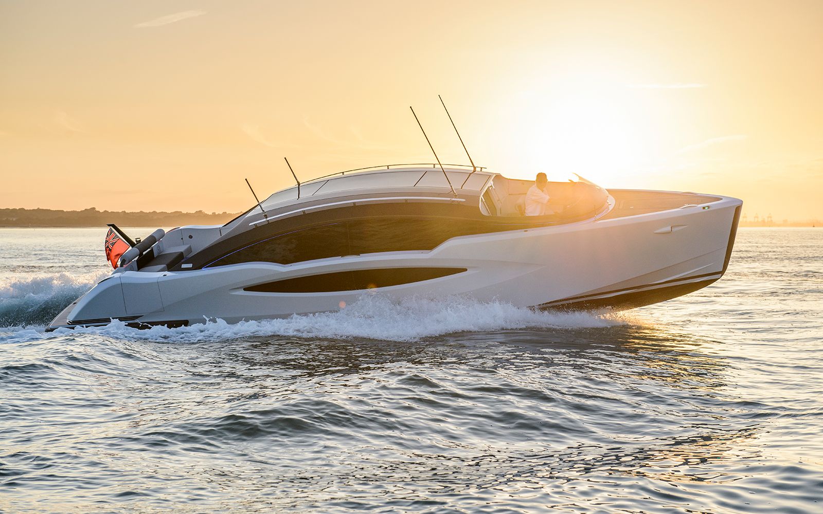 Al Lusail – Open Limo Tender, 11.2m yacht tender, built by Compass Tenders, designed by H2 Yacht Design