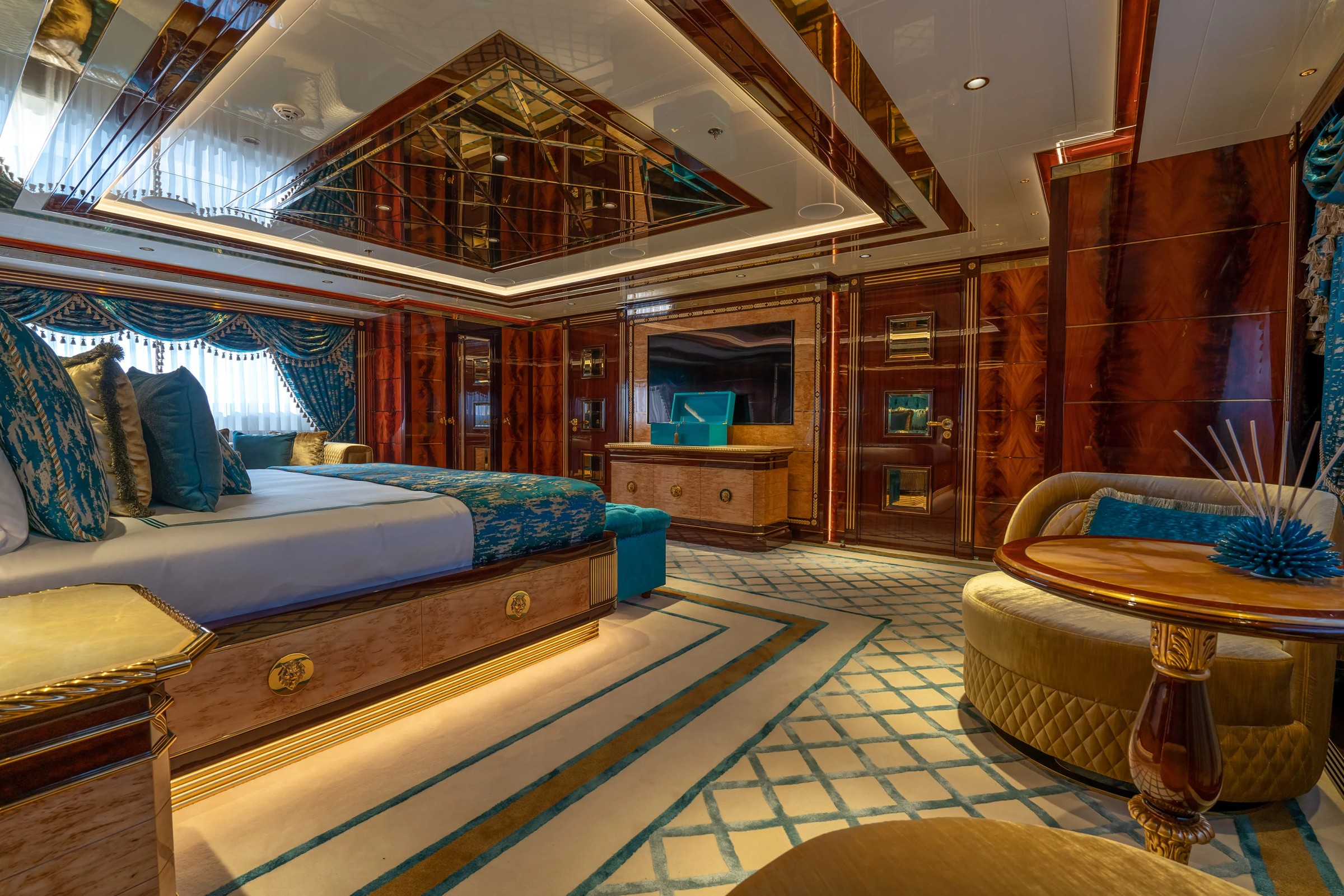 Jewels, 52.5m new build superyacht, built by Turquoise Yachts, designed by H2 Yacht Design — photograph 7