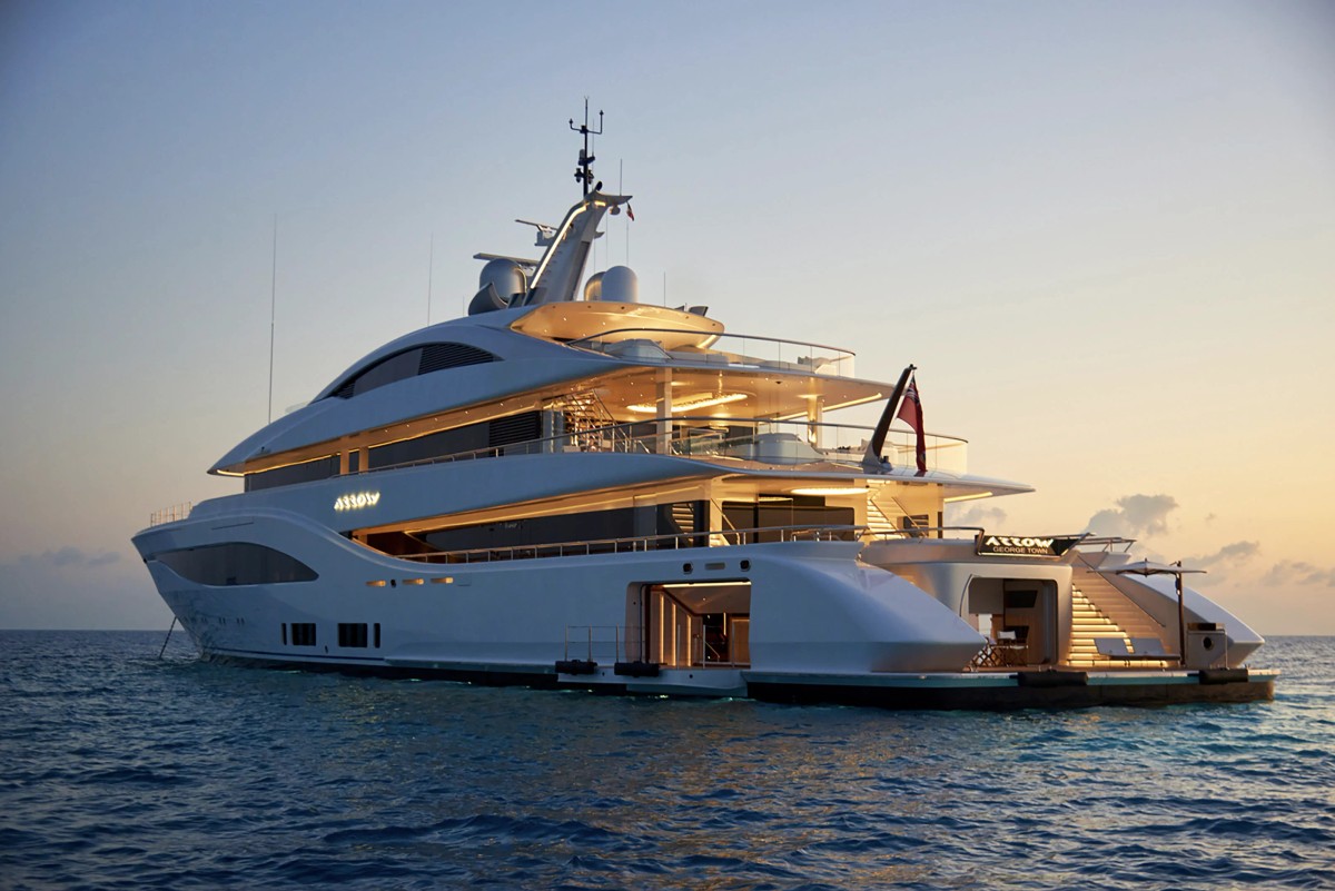 Arrow, 75m new build superyacht, built by Feadship, designed by H2 Yacht Design — photograph 32