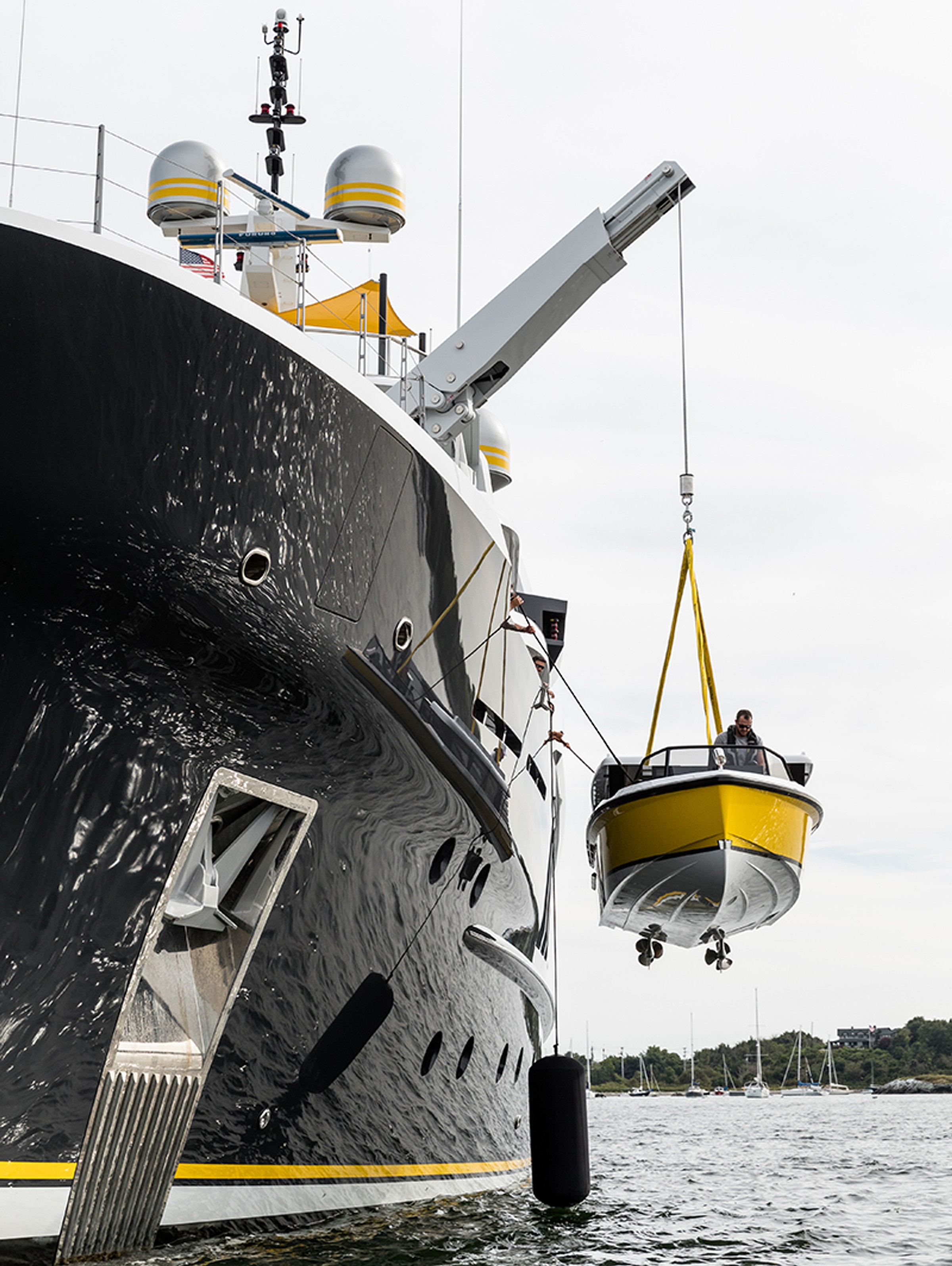 Scout, 64m new build superyacht, built by Hakvoort, designed by H2 Yacht Design — photograph 10