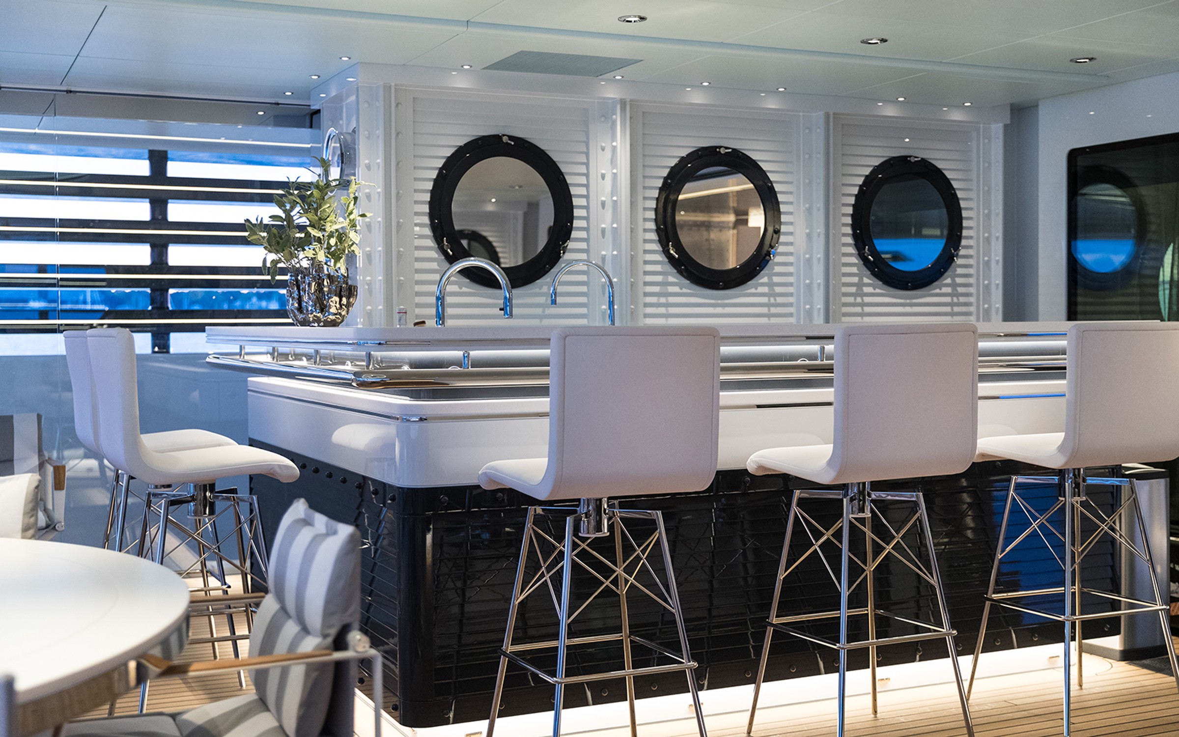 Scout, 64m new build superyacht, built by Hakvoort, designed by H2 Yacht Design — photograph 10