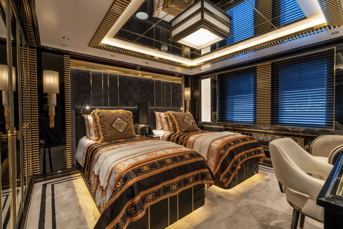 Leona, 80m new build superyacht, built by Bilgin Yachts, designed by H2 Yacht Design — photograph 20