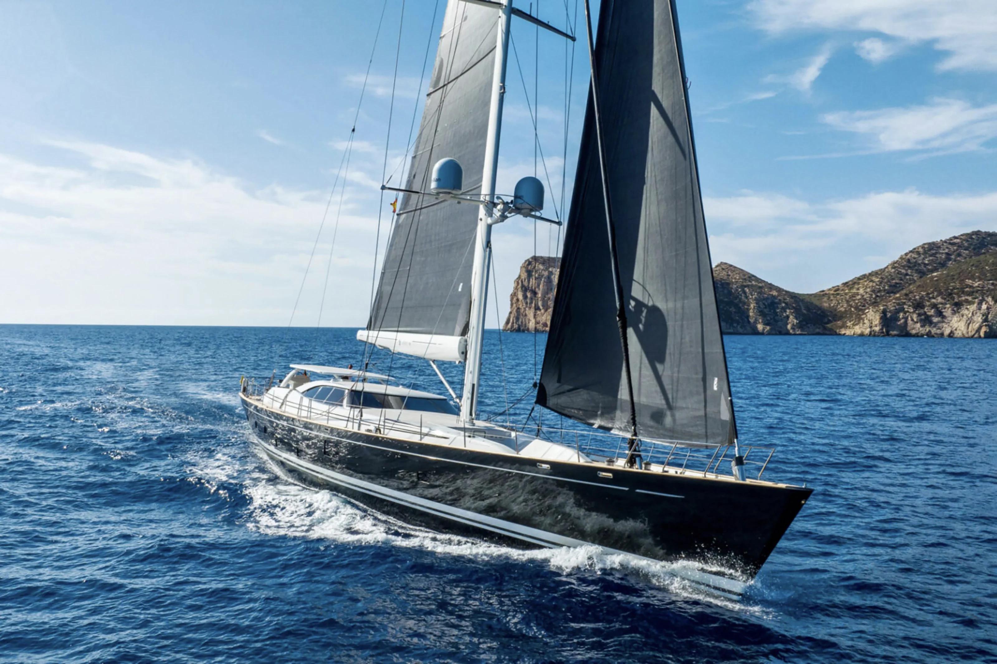 Dakota, 39m superyacht refit, built by Fitzroy Yachts, designed by H2 Yacht Design — photograph 1