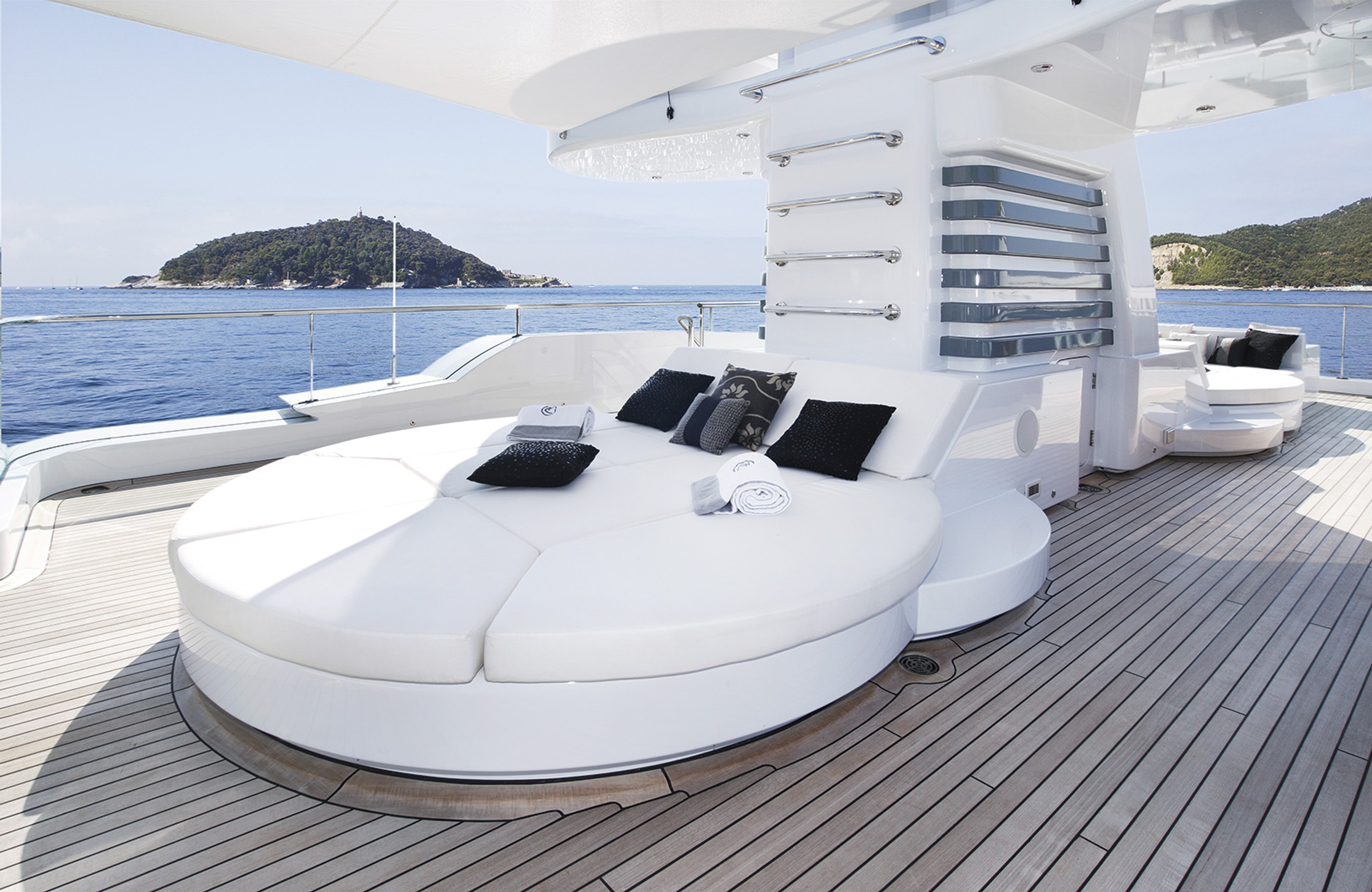 Talisman C, 70m new build superyacht, built by Proteksan, designed by H2 Yacht Design — photograph 10