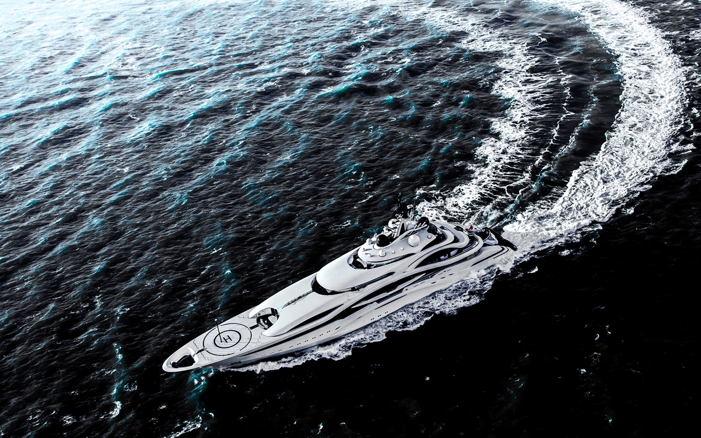 Al Lusail, 123m new build superyacht, built by Lürssen, designed by H2 Yacht Design