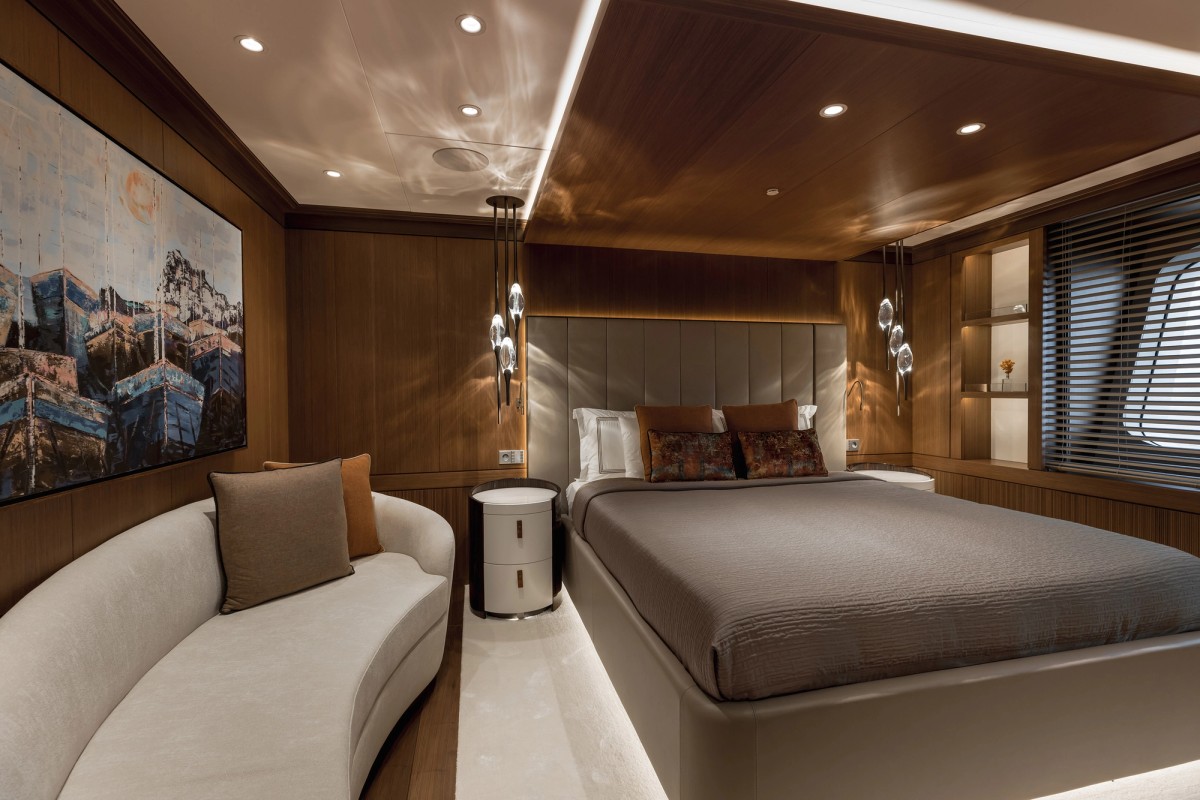 Victorious, 85m new build superyacht, built by AKYACHT, designed by H2 Yacht Design — photograph 35