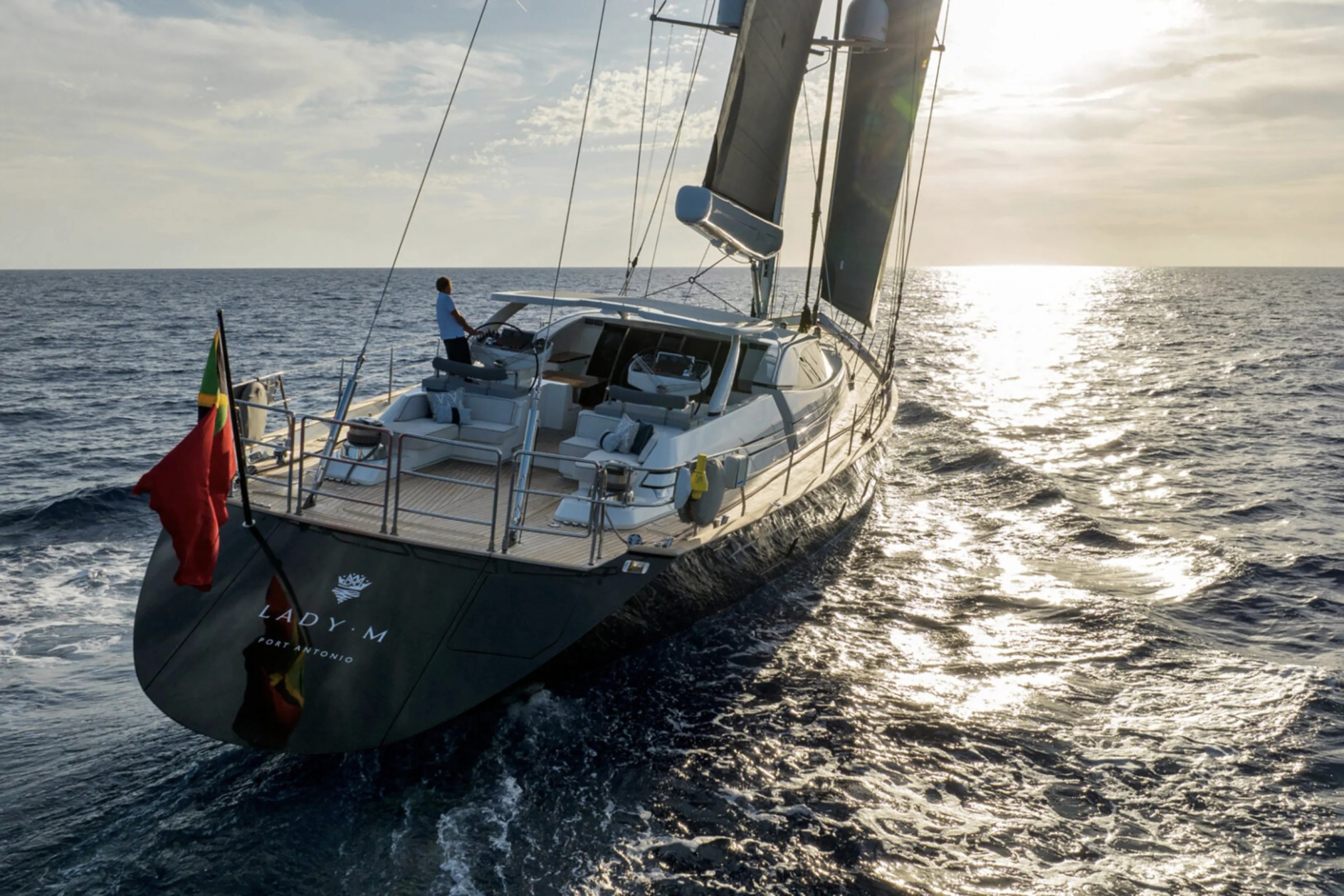 Dakota, 39m superyacht refit, built by Fitzroy Yachts, designed by H2 Yacht Design