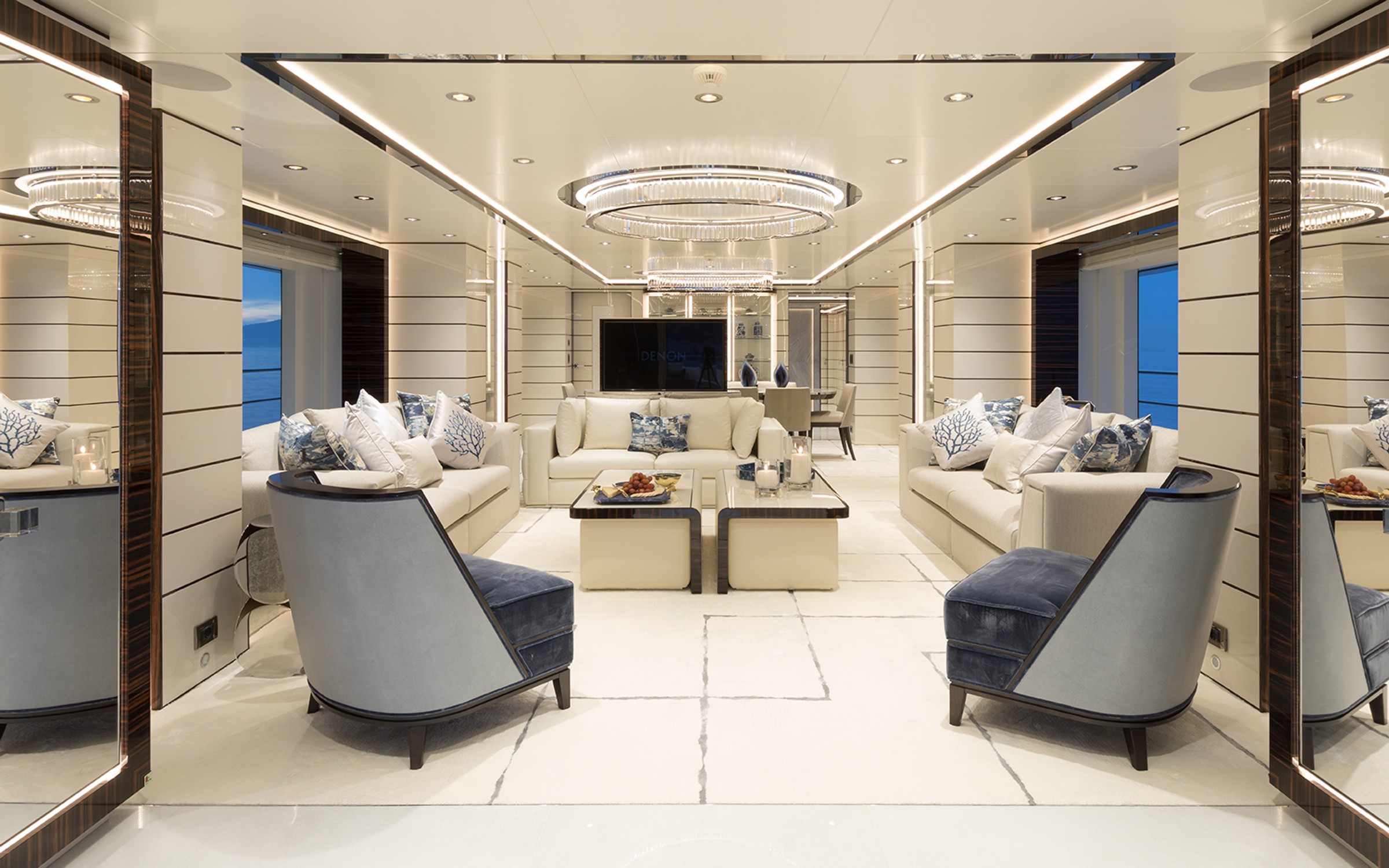 Razan, 47m new build superyacht, built by Turquoise Yachts, designed by H2 Yacht Design — photograph 13