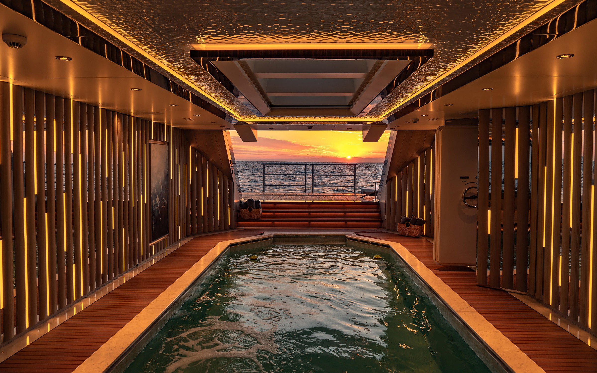 Tatiana, 80m new build superyacht, built by Bilgin Yachts, designed by H2 Yacht Design — photograph 19
