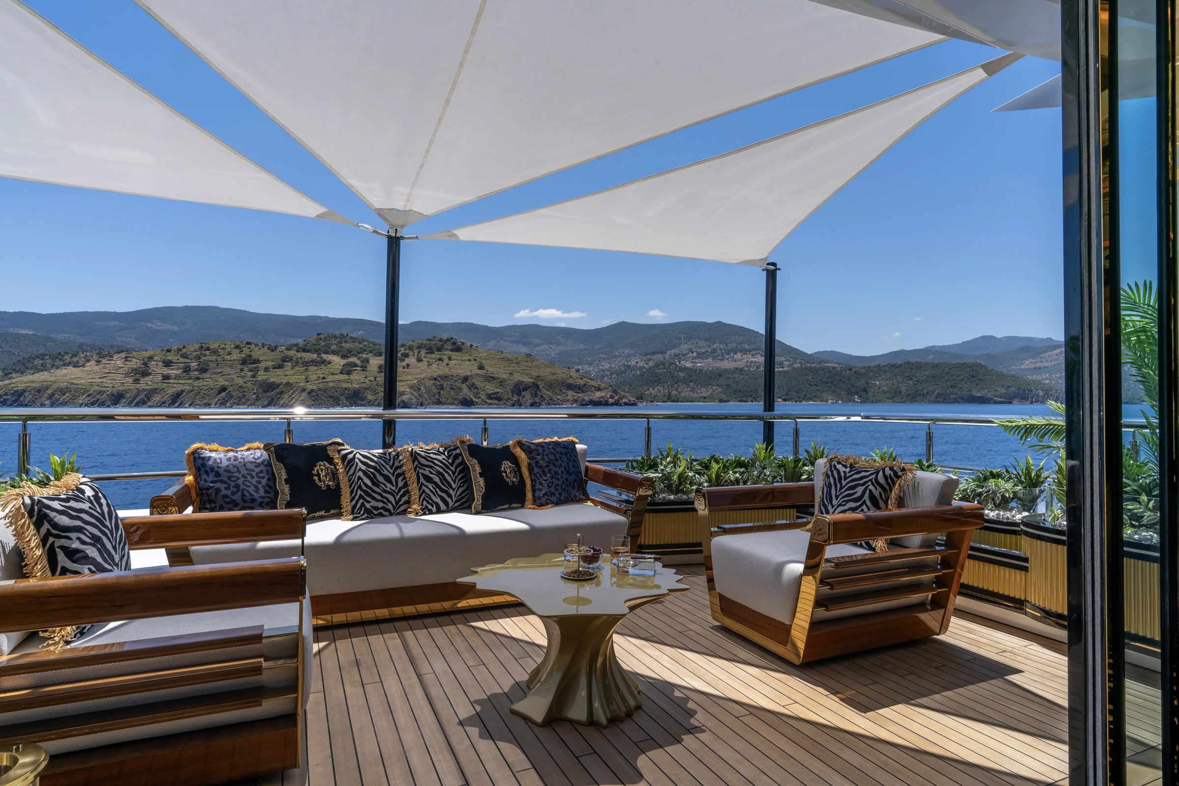 Leona, 80m new build superyacht, built by Bilgin Yachts, designed by H2 Yacht Design — photograph 28