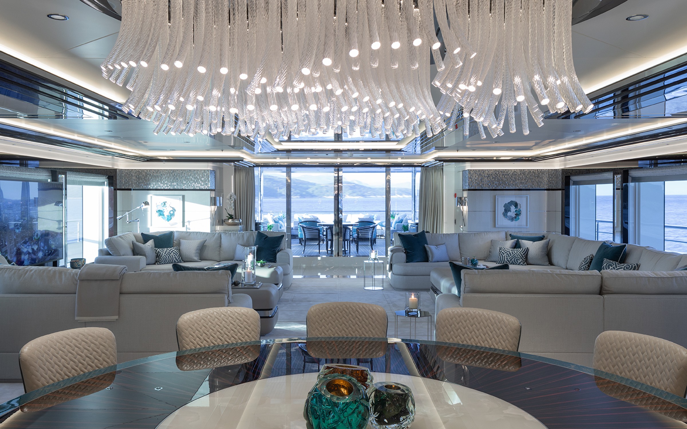 Go, 77m new build superyacht, built by Turquoise Yachts, designed by H2 Yacht Design — photograph 16