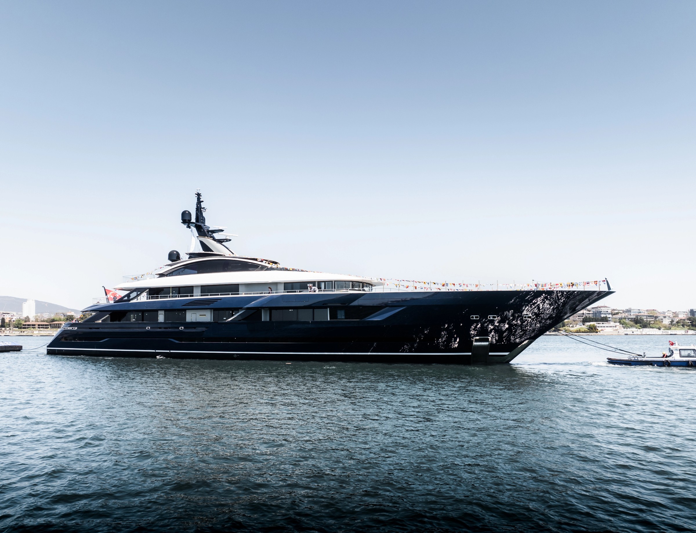 N2H, 76.3m new build superyacht, built by Turquoise Yachts, designed by H2 Yacht Design