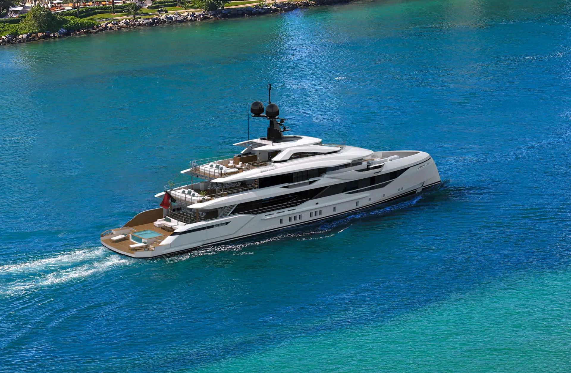 Bilgin 176 RB, 53.6m superyacht under construction, built by Bilgin Yachts, designed by H2 Yacht Design
