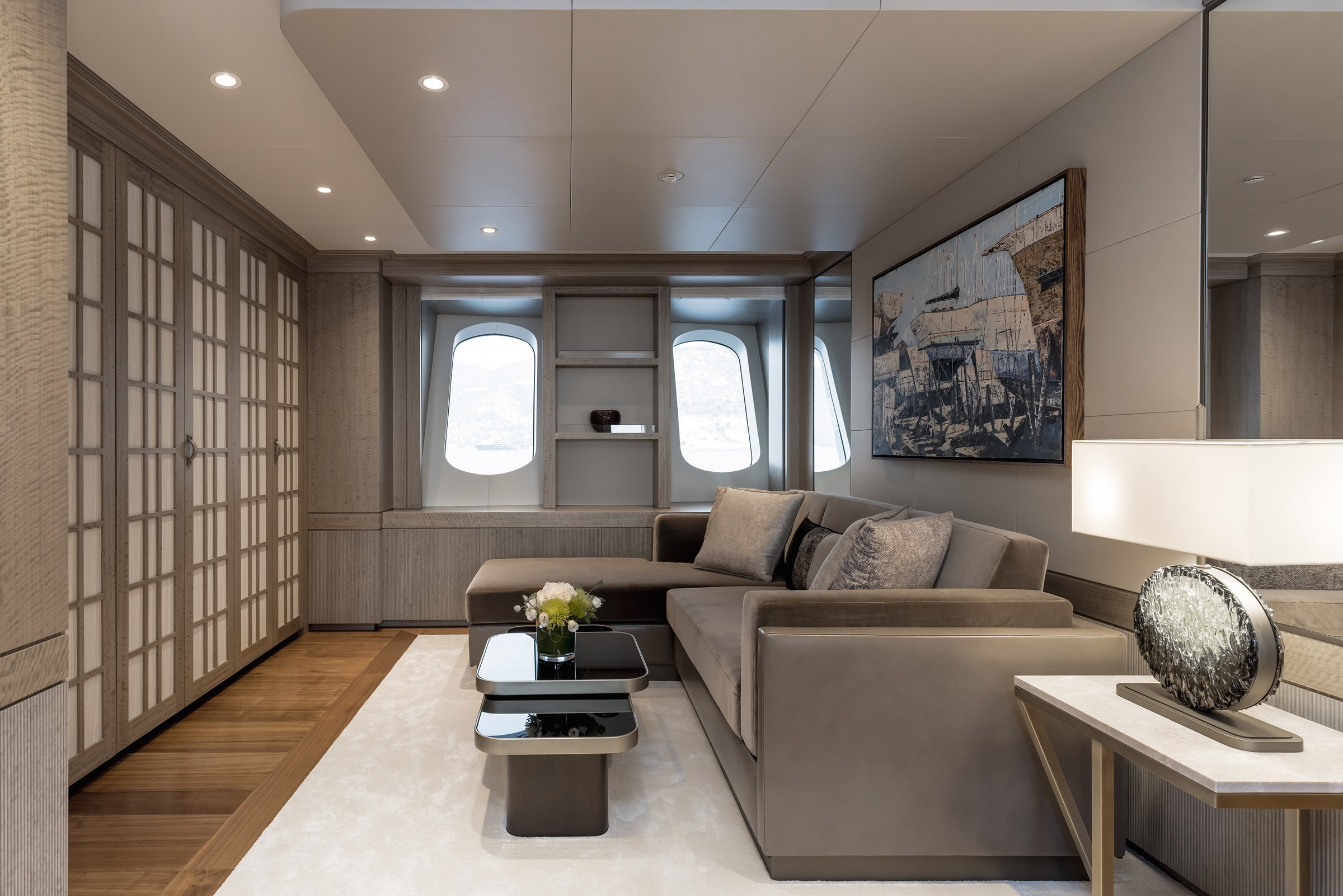 Victorious, 85m new build superyacht, built by AKYACHT, designed by H2 Yacht Design — photograph 43