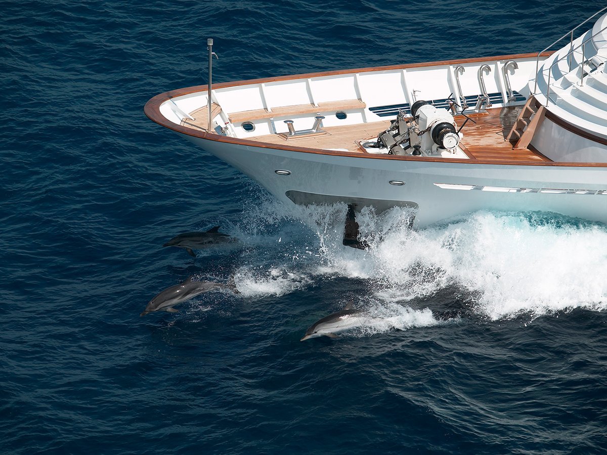 Mary Jean, 49m superyacht refit, built by Astilleros, designed by H2 Yacht Design — photograph 1