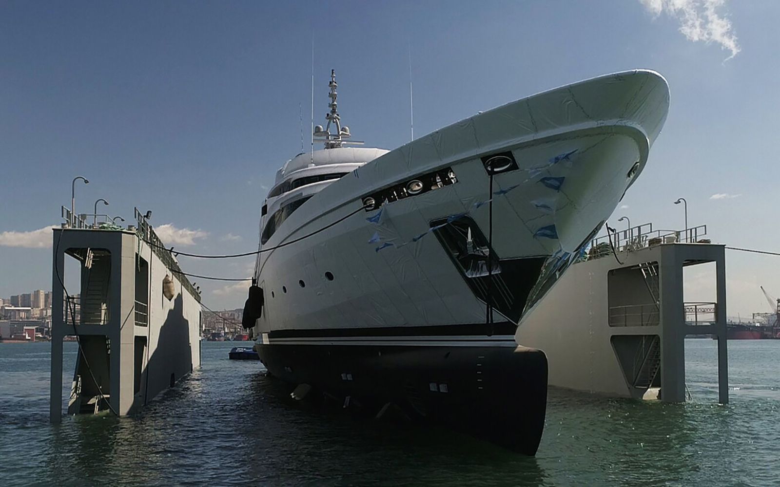 Victoria, 71m new build superyacht, built by AES Yacht, designed by H2 Yacht Design